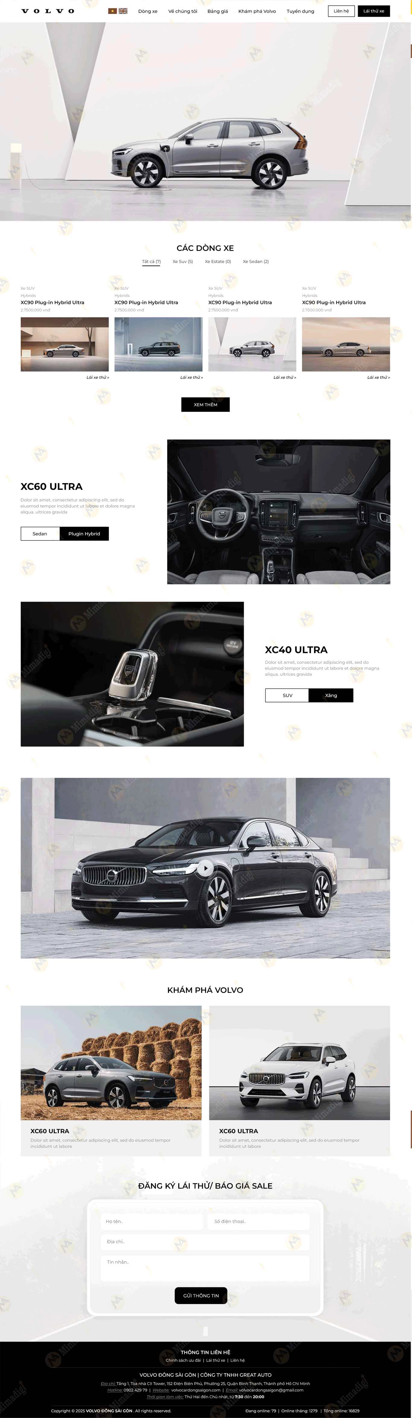 Dự án website chuyên nghiệp