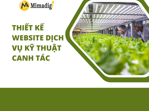 Website Design for Agricultural Technical Services