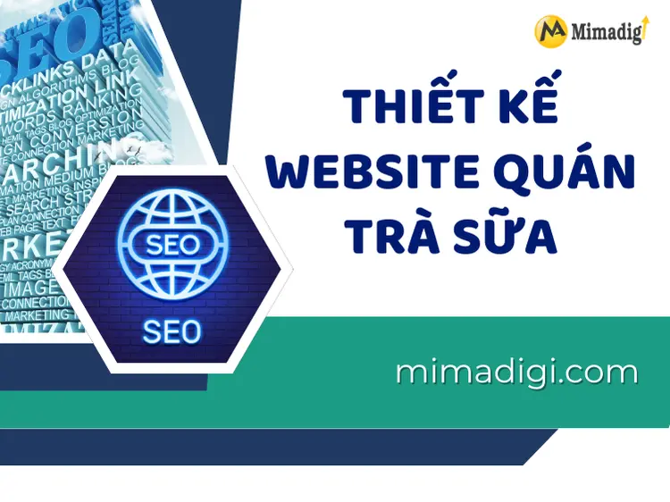 Milk Tea Shop Website Design