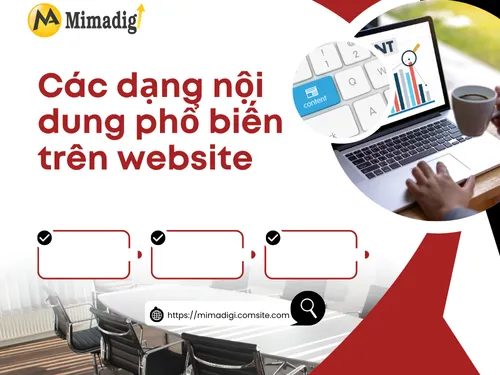 Common Types of Website Content