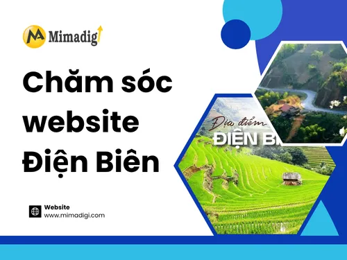 Chăm sóc website Điện Biên