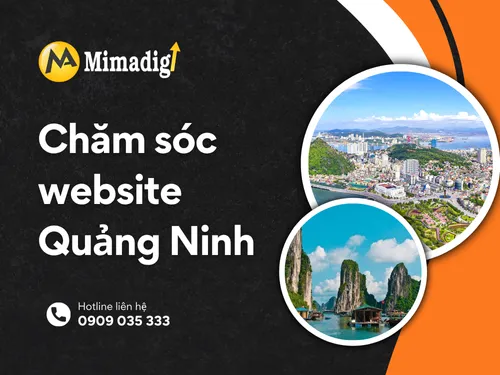 Chăm sóc website Quảng Ninh