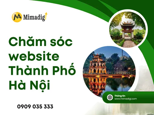 Chăm sóc website Thành phố Hà Nội