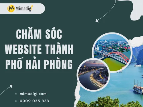 Chăm sóc website Thành phố Hải Phòng