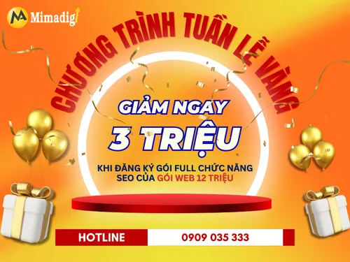 Chương trình tuần lễ vàng 2026