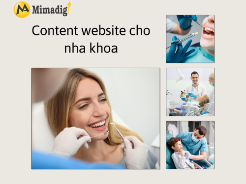 Content website cho nha khoa