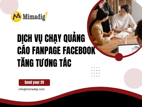 Dịch vụ chạy quảng cáo fanpage Facebook tăng tương tác