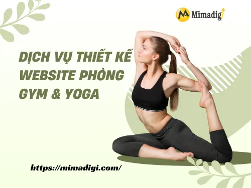 Gym & Yoga Website Design