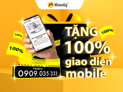 BLACK FRIDAY MIMA – GIẢM 100% PHÍ THIẾT KẾ WEBSITE MOBILE