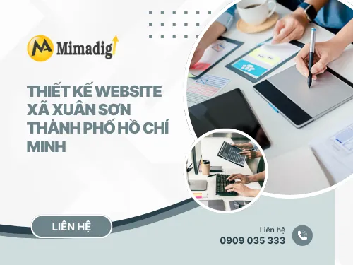Thiết kế website Xã Xuân Sơn Thành phố Hồ Chí Minh