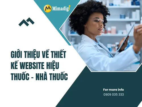 Thiết kế website hiệu thuốc – nhà thuốc