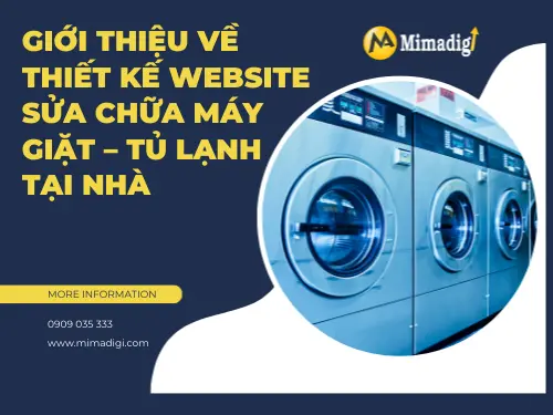 Website Design for Washing Machine & Refrigerator Repair at Home