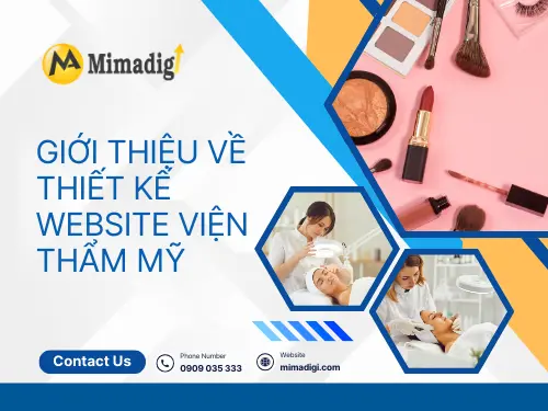 Thiết kế website viện thẩm mỹ – làm đẹp cao cấp
