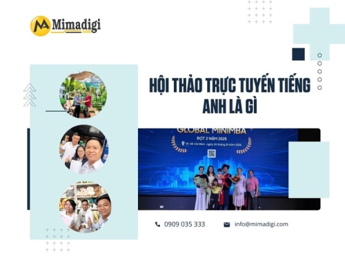 Hội thảo trực tuyến tiếng anh là gì