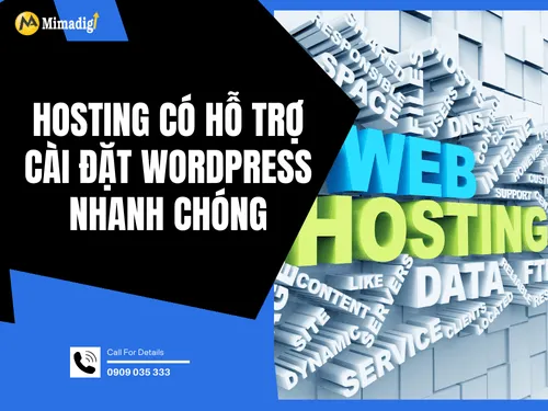 Hosting có hỗ trợ cài đặt WordPress nhanh chóng