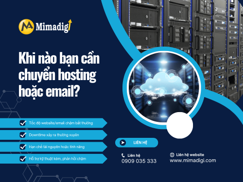 Hướng dẫn chuyển Hosting và Email mà không bị gián đoạn dịch vụ