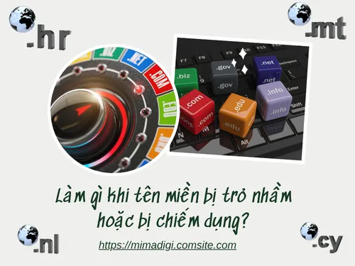 Làm gì khi tên miền bị trỏ nhầm hoặc bị chiếm dụng?