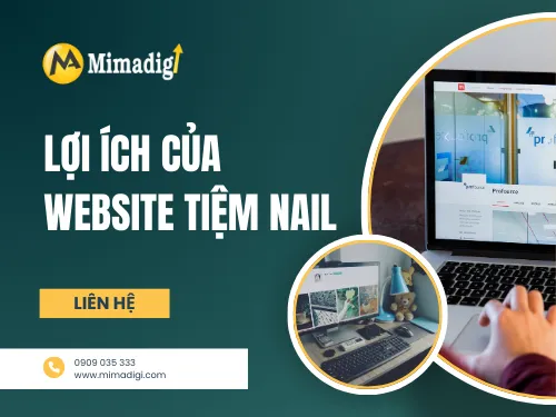 Nail Salon Website Design