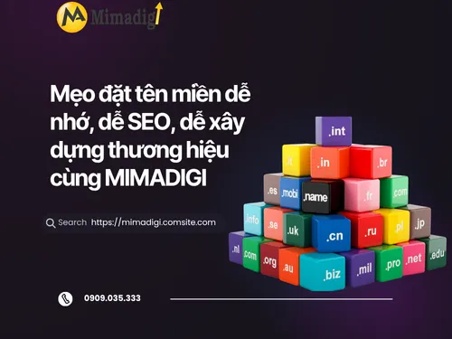 7 mẹo đặt tên miền dễ nhớ, dễ SEO, dễ xây dựng thương hiệu