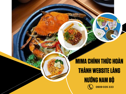 MIMA Officially Completes Southern Vietnamese Noodle Village Website