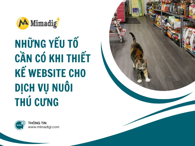 Website Design for Hourly Pet Sitting Services