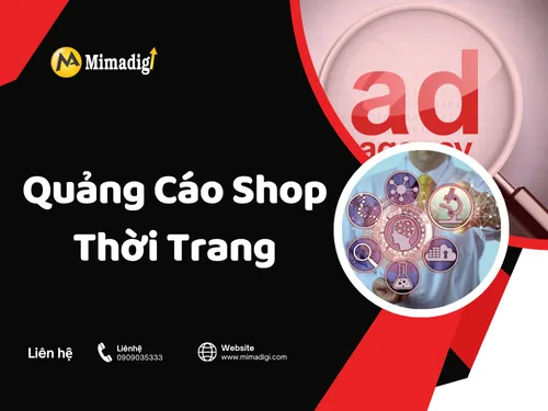 Quảng cáo shop thời trang