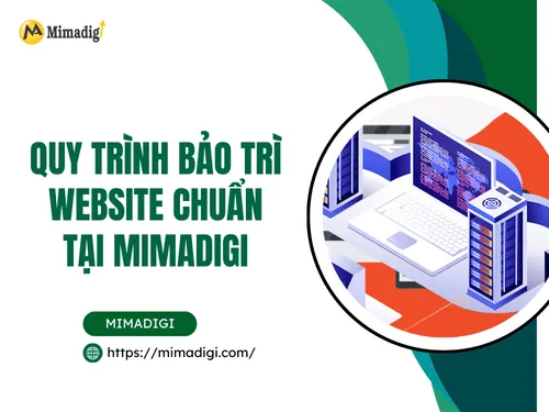 Standard Website Maintenance Process at MIMADIGI