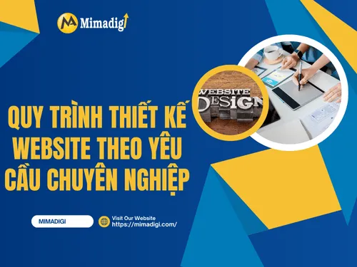 Quy trình thiết kế website theo yêu cầu chuyên nghiệp