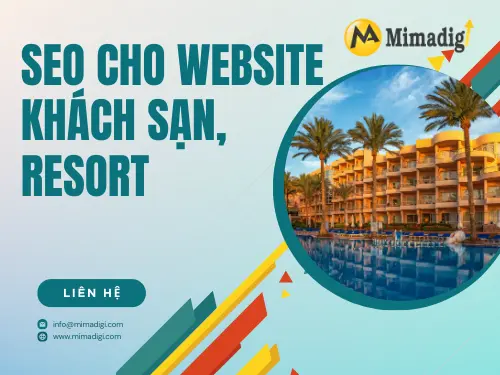 Thiết kế website khách sạn, resort