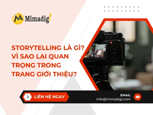 Sử dụng storytelling cho trang giới thiệu