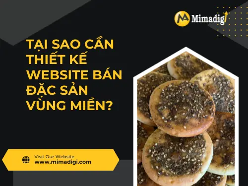 Thiết kế website bán đặc sản vùng miền