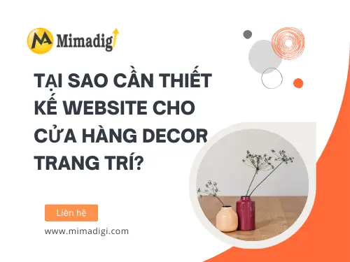 Website Design for Decor and Furniture Stores in Binh Duong