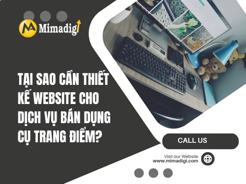 Thiết kế website bán dụng cụ trang điểm