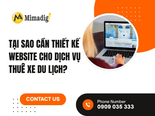 Thiết kế website dịch vụ thuê xe du lịch