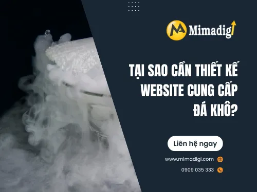 Thiết kế website cung cấp đá khô – đá CO2