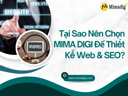  Tại sao nên chọn MIMA DIGI để thiết kế web & SEO?