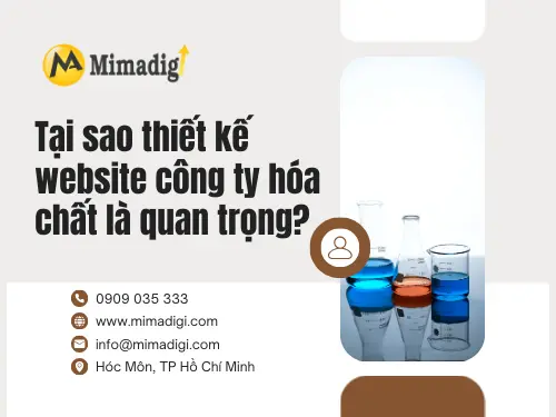 Thiết kế website công ty hóa chất