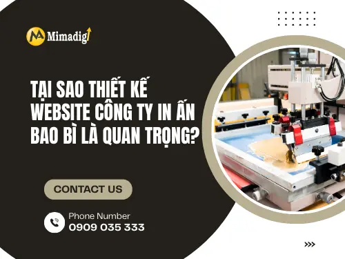 Website Design for Printing and Packaging Companies