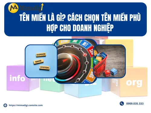 Cách chọn tên miền phù hợp cho website doanh nghiệp
