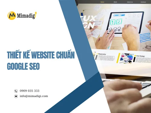 Thiết kế website chuẩn Google SEO