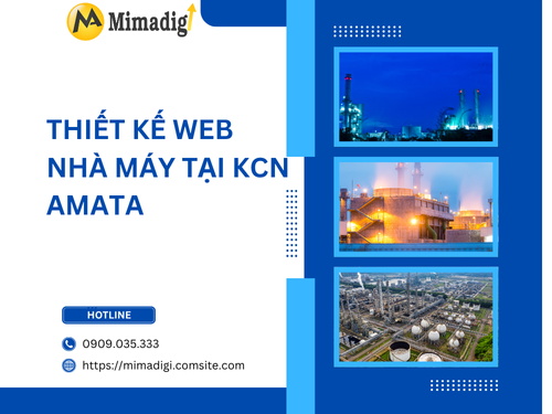 Factory Website Design at Amata Industrial Park