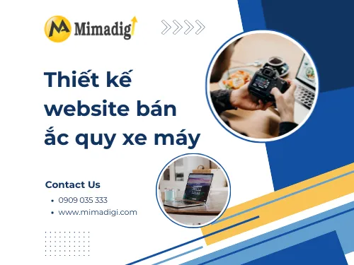 Motorcycle Battery Website Design