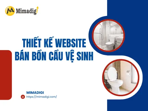 Thiết kế website bán bồn cầu vệ sinh