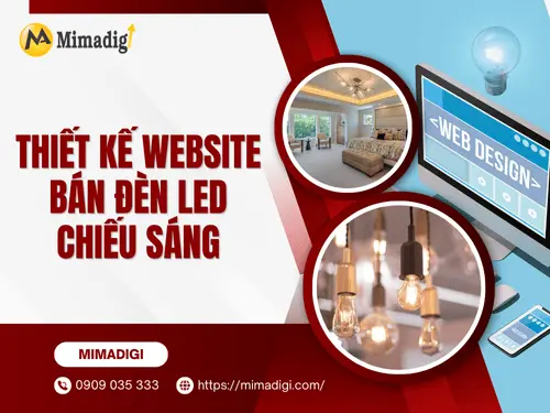 LED Lighting Website Design
