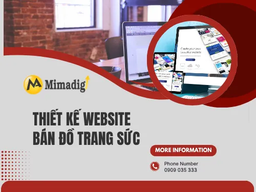 Thiết kế website bán đồ trang sức