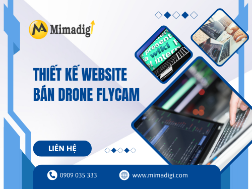 Drone & Flycam Website Design