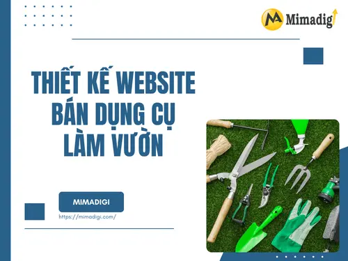 Website Design for Gardening Tools