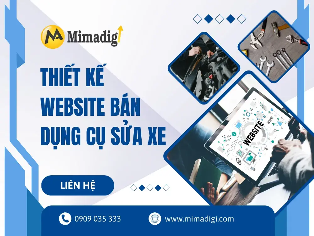 Website Design for Auto Repair Tools