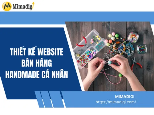 Personal handmade e-commerce website design