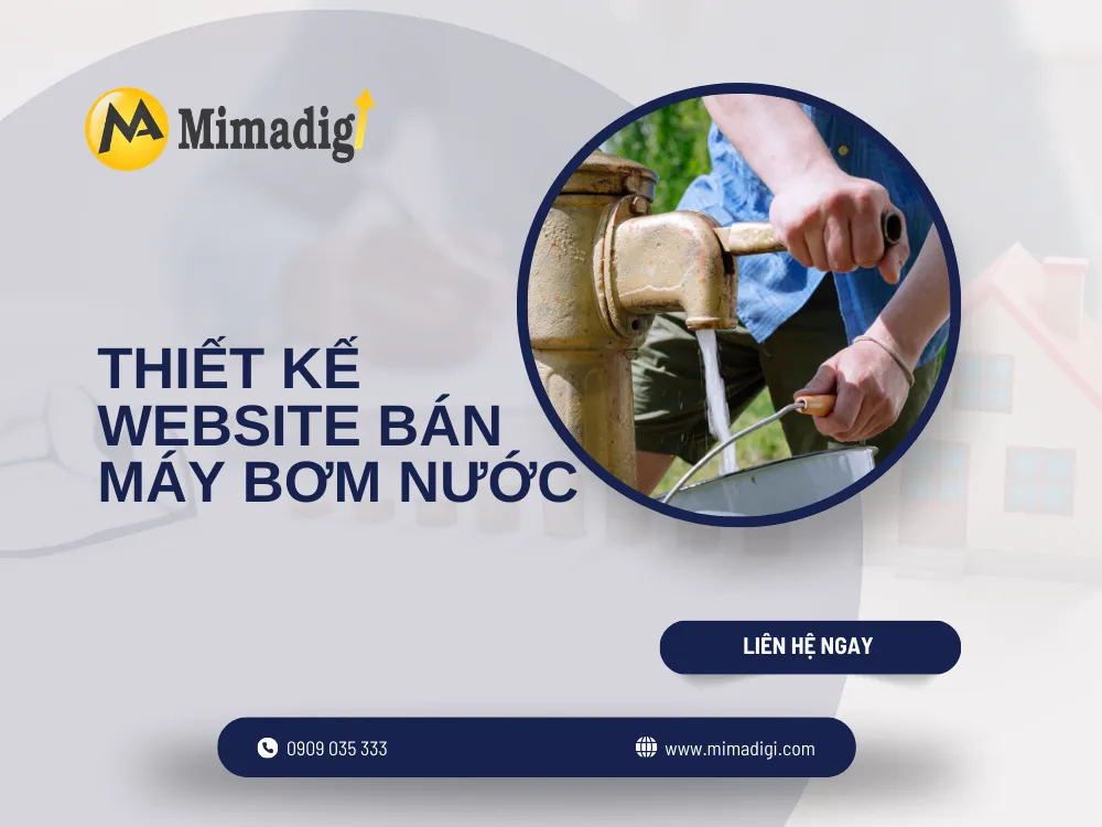 Website Design for Water Pump Sales